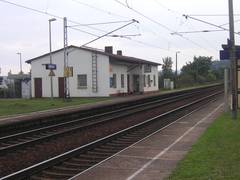 Das ist der Bahnhof in Werther